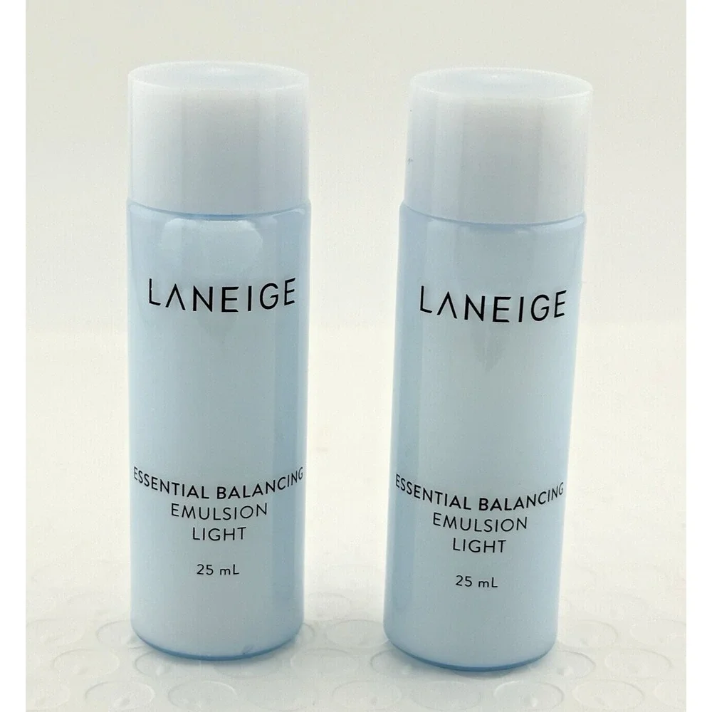 2x Laneige‎ Essential Balancing Emulsion Light 25ml Balancing Moisturize New